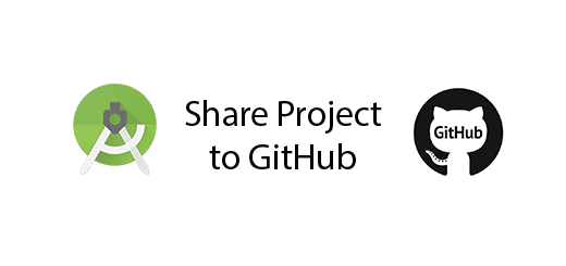 How to use Android Studio share project on GitHub - QuestDot