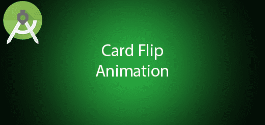 Android 2D Card Flip Animation Tutorial - QuestDot